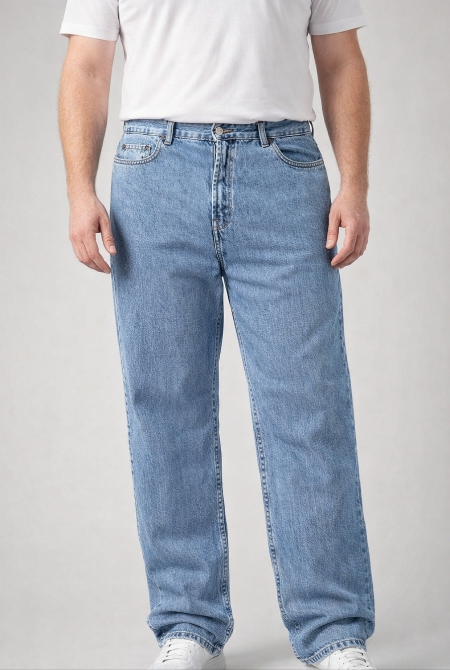 Vintage Nautica 90s  Skater Jeans — Relaxed Fit, 100% Cotton